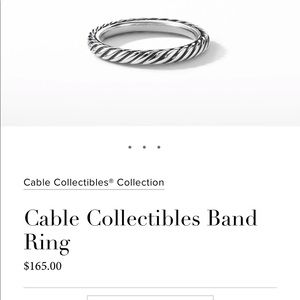 David Yurman Cable Ring